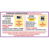 <transcy>Burrito Beef &amp; Bean Red Chili 64 pieces - 4 Ounces</transcy>